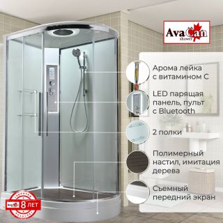 Душевая кабина EM2812LLEDT прозрачная